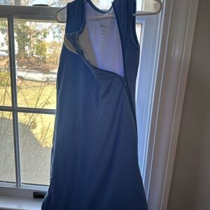 Kyte BABY Blue Sleeveless Sleep Sack with Side Zipper Closure